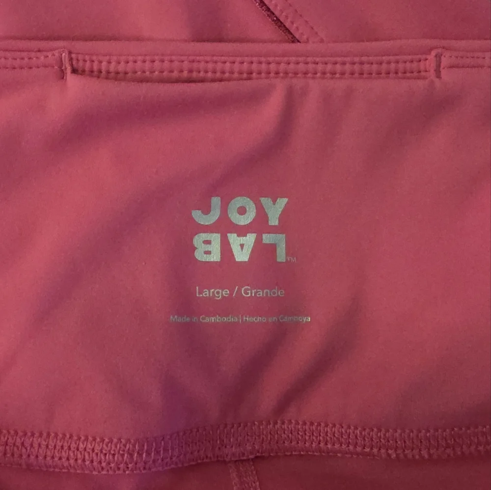 JoyLab Coral Pink High-Waist Leggings